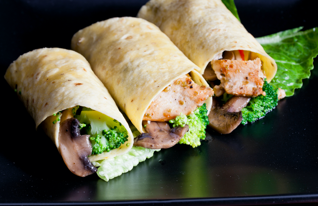 Burrito de pollo y brócoli Santo Remedio