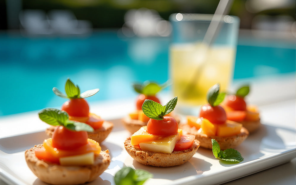Meriendas y bebidas para combatir el calor ¡Altas en proteína, agua y fibra!