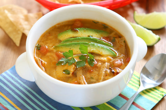 Sopa veraniega de aguacate