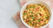 Arroz frito de coliflor