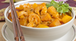 Camarones y calabaza a la canela