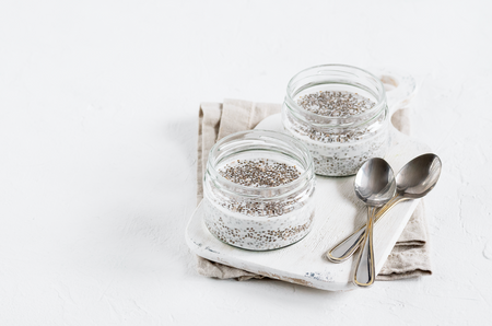 Santo Remedio vanilla-flavored chia pudding