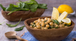 Ensalada de garbanzos y vegetales