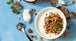 Granola casera con yogur griego