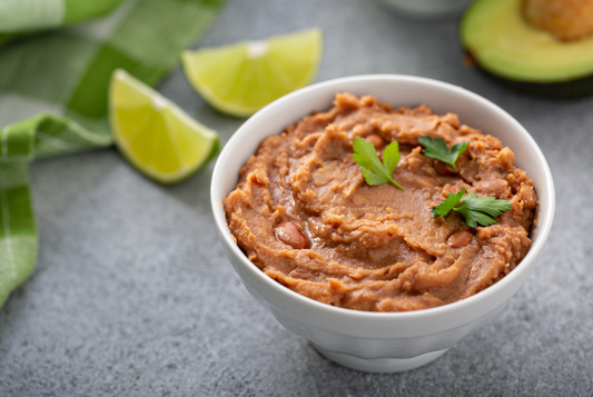 Botana de Frijoles Pintos y Pepino