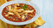 Sopa Mexicana de Pollo con Tortillas