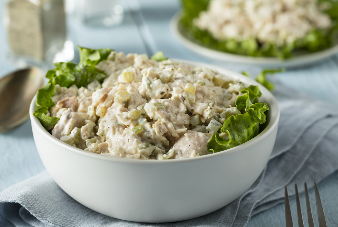 Ensalada de Pollo a la Cúrcuma