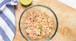 Ensalada de lechuga y atún