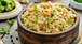 Camarones y quinoa