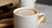 Chocolate caliente o tibio