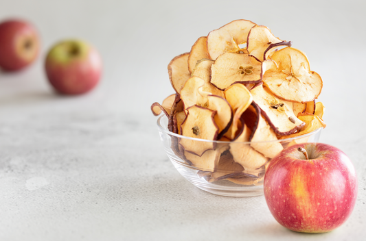 Chips de manzana y canela