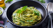 Pasta al pesto con pollo