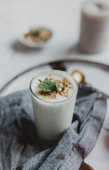 Melón y yogur