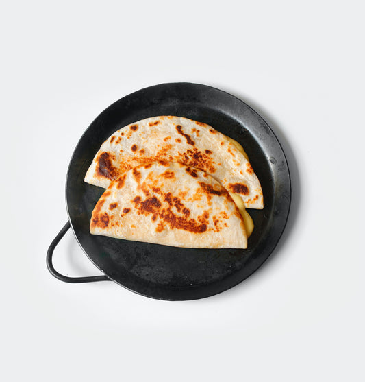 Quesadillas con un toque refrescante de cilantro