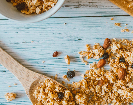 Avena con copos de cacao