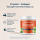 Beneficios de Creatina + Collagen de Santo Remedio — Apoya fuerza, rendimiento y recuperación muscular