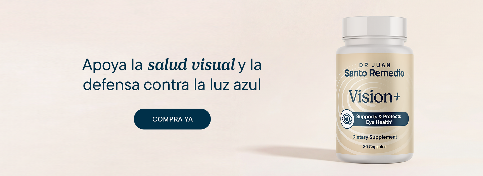 Apoya tu salud visual con Vision +