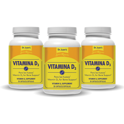 Vitamina D3 (3 botellas)